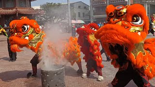 中和海山宮-舞獅/太子神童神將團表演/新營太子宮進香參禮