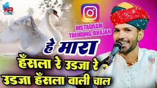 मारा हँसला रे उड़जा उड़जा हँसला वाली चाल | Puran Gurjar Desi Bhajan | Mara Hansla Re | NR MUSIC