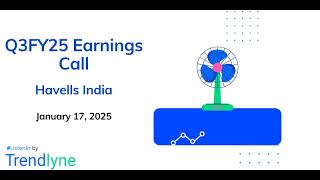 Havells India Earnings Call for Q3FY25