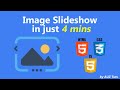 4-Minute Auto Image Slider Tutorial | HTML, CSS, JavaScript with Swiper.js