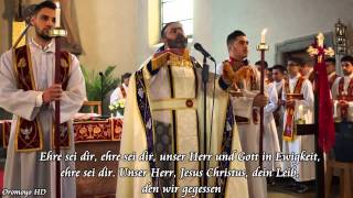 Syriac Orthodox - Qurobo Alohoyo - Abuna Aziz Can - Übersetzung - Oromoyo HD