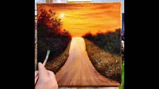 Journey to Sunset || paintcooo