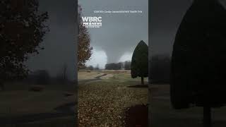 Possible Tornado. Flashes of Light, Siren. Springfield, TN.