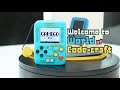 GameGo handheld programmable console feat Microsoft makecode from game consumer to game developer ,