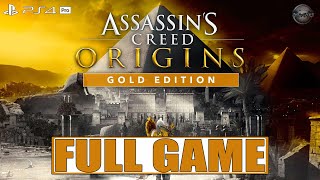Assassins Creed Origins Gold Edition FULL GAME Walkthrough Gameplay PS4 Pro (No Commentary)