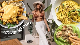 5 Meals I eat ALL the time! (plant based vegan)