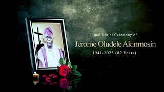 Capturing every poignant moment of Late Jerome Oludele Akinmosin CP (Rtd). #farewell #StPius