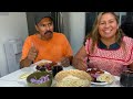 cecina con papa en chile rojo *receta nueva*