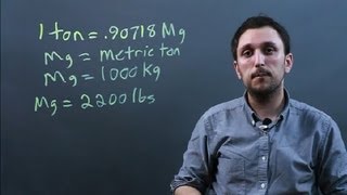 How to Convert Tons to Megagrams : Solving Math Problems