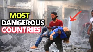 Top 10 Most Dangerous Countries in the World! - 2025