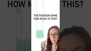 How much? #thefashiongame #fashiongame #stupidrichpeoplefashion #fashion #funny #wtf #howmuchisthis