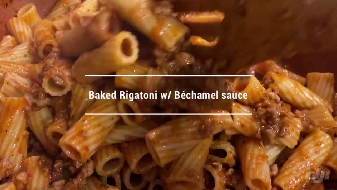 Baked Rigatoni W/ Béchamel Sauce - YouTube