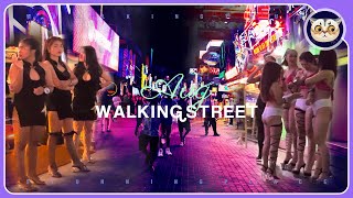 Unforgettable nightlife Pattaya walking street | 4K low season walking tour Aug 2024