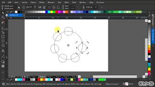 How To Duplicate Objects Around A Circle using Ctrl+D CorelDraw Tutorial