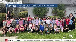 Adobe Bluffs Elementary on ABC 10News
