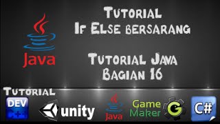 Tutorial Java dengan Netbeans - 16 Tutorial if else bersarang pada Java