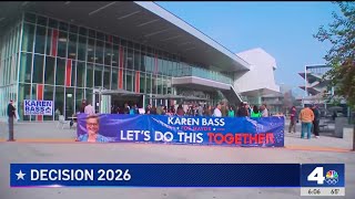 LA Mayor Karen Bass launches re-election campaign