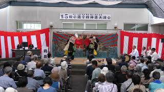 江繋早池峰神楽鶏舞（第５回小国分館神楽共演会）