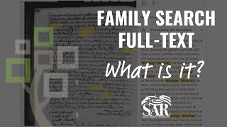 Family Search Full-Text | Have You Heard of it?