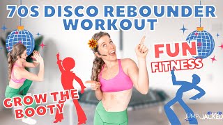 70s Disco Dance Party Workout - Trampoline / Rebounder Workout