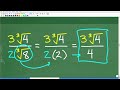 simplify the cube root radical expression. most will not get right