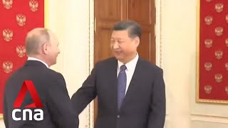 Chinese President Xi Jinping due to meet Russia's Vladimir Putin in Moscow
