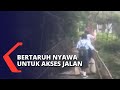 Jembatan Gantung Penghubung Desa Nyaris Putus, Warga Tana Toraja Bertaruh Nyawa untuk Akses Jalan