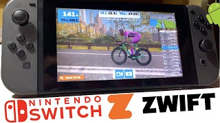 Zwift on Nintendo Switch Game Console // Zwift Hack