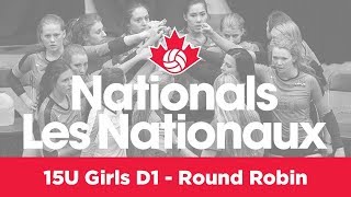 2019 Nationals | 15U Girls D1 | Smash (SK) vs Cougars (AB)