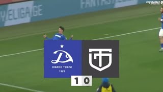 FC Dinamo Tbilisi 1-0 FC Torpedo Kutaisi|Crystalbet EROVNULI LIGA 2024|Matchday 3|Georgian Classico