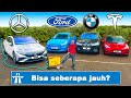 Saya mengendarai mobil listrik dengan jarak tempuh terjauh sampai HABIS BATERAI!