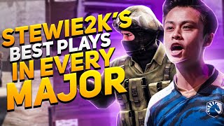 STEWIE2K's BEST PLAYS IN EVERY CS:GO MAJOR!