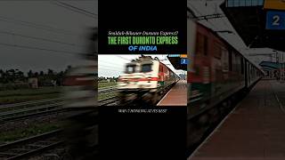 INDIA'S FIRST DURONTO EXPRESS🔥 | FURIOUS WAP 7 HONKING 🔥 | INDIAN RAILWAYS STATUS | ALP STATUS