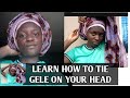 How To Tie Ankara Gele|Fast&Easy..Oa Styles