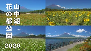 2020 山中湖・花の都公園の晩夏(4K) The Flower Capital Park At Lake Yamanaka In Late Summer(UHD)