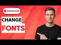 How to Change Fonts in Elementor [2026 Full Guide]