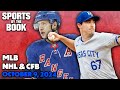 MLB Bets, NHL & College Football | Oct 9, 2024 #live