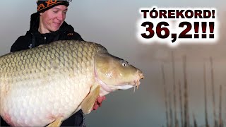 36 KILÓS PONTYOT FOGTAM!!!🐳❄️🌊 - Legendás pontyok nyomában (3.rész)⚡️