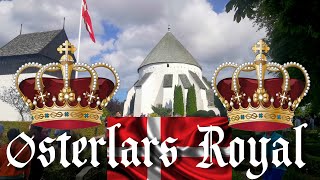 Tradition👑 - kongeligt besøg- Kong Frederik 10 og Dronning Mary besøge Østerlars Rundkirke Bornholm