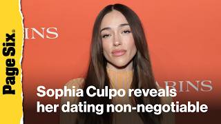 Sophia Culpo reveals dating non-negotiable after shutting down Braxton Berrios reconciliation rumors