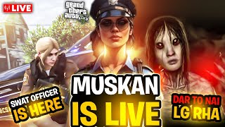 Officer Muskan IS Back On Duty  GTA Role Play \u0026 Devour #paradiserp