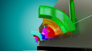 Tetris Gummy Slice and Race Softbody Simulation ASMR | 3D4FUN