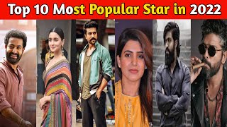 Top 10 Most Popular Star in 2022 😍 | IMDb Rating | South Actor | Shorts