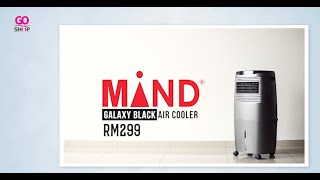 Mind Galaxy Black Air Cooler 20-litre