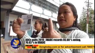 JHADC records 79.87 % voting, 60.75 % in KHADC