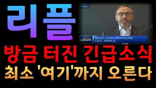 [리플]리플 방금터진 긴급소식 최소 '여기'까지 오릅니다 #리플 #엑스알피 #리플분석 #리플대응 #액스알피 #리플코인