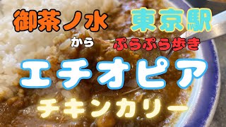 【東京グルメ日記】カレー激戦区の「エチオピア」と新丸ビルのカフェ【60代グルメvlog】