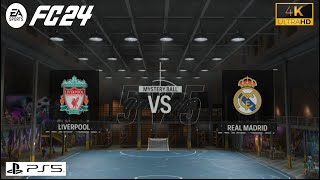 EA Sports FC 24 on PS5 Gameplay | Liverpool vs Real Madrid | 5V5 | Futsal | 4K 60FPS ULTRA Graphics