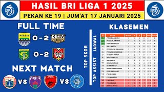 Hasil Liga 1 2025 - Persib vs Dewa United - Klasemen Liga 1 2024 Terbaru Hari Ini - Liga 1 Indonesia