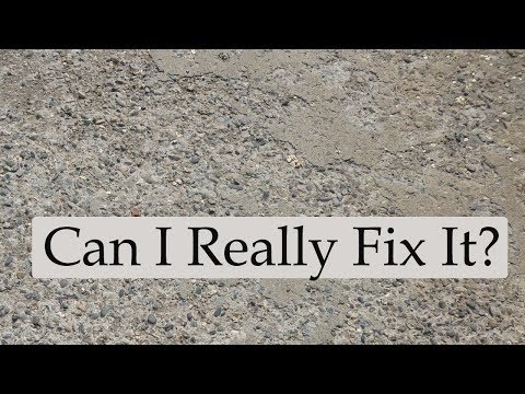 Watch this video before repairing or refinishing concrete garage slabs